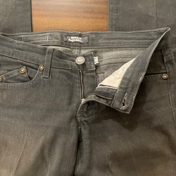 Rock and Republic Women's Rebellion Denim Jeans Size 27 - Picture 6 of 12